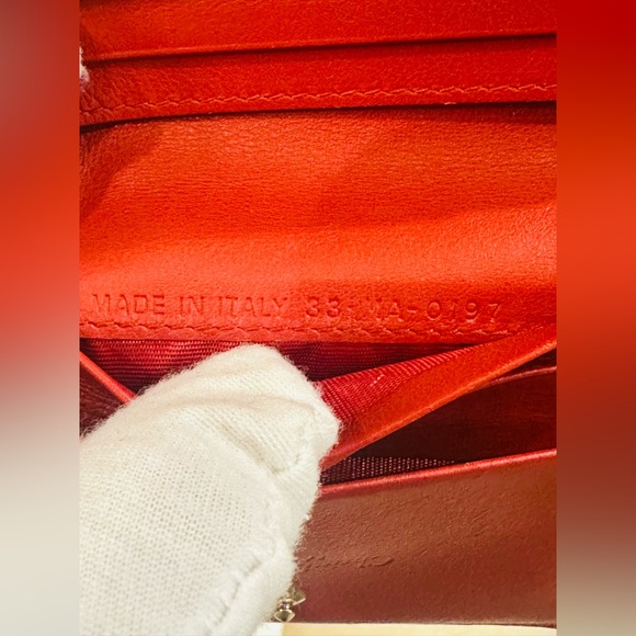 🔥 CHRISTIAN DIOR STUD BIFOLDD COMPACT WALLET w/Dust Bag - Picture 8 of 11